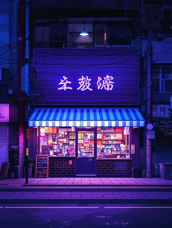 便利店奇遇 漫画封面